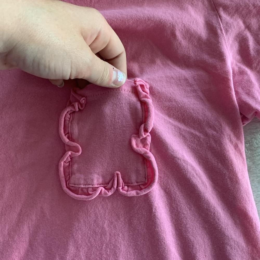 Zara Pink Short Sleeve T Shirt Women’s Small - Picture 4 of 5